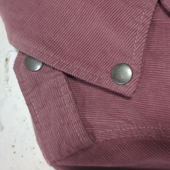 🩷 Pink Corduroy Moto Jacket - Picture 12 of 14